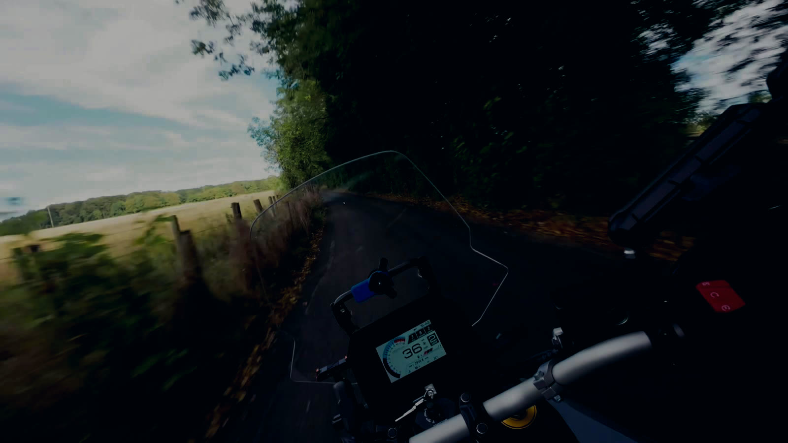 Road Signature LUT applied to a POV motorcycle riding shot